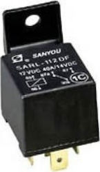 Ρελέ Αυτοκινήτου 4 pin 12V 40Ah