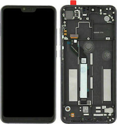 Οθόνη με Πλαίσιο για Mi 8 Lite (Μαύρο)