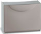 Plastik Schuhschrank HarmonyBox mit 1 Regal Beige Grey/Grey 51x19x39cm 1002612