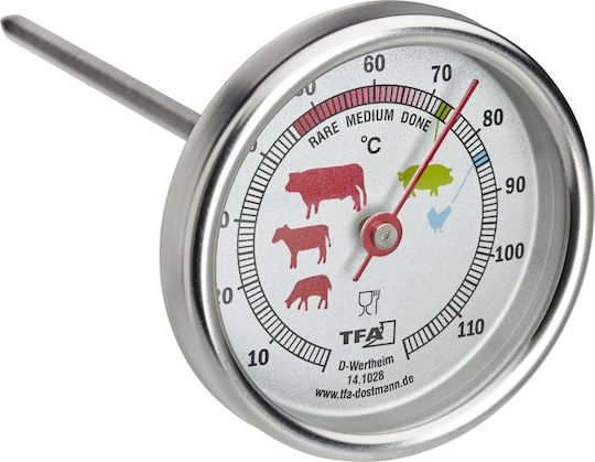 TFA Αναλογικό Θερμόμετρο Φούρνου με Ακίδα 0°C / +120°C TFA Αναλογικό Θερμόμετρο Φούρνου με Ακίδα 0°C / +120°C