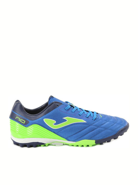 Joma Numero-10 804 TF Low Football Shoes with Molded Cleats Blue