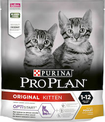 Purina Pro Plan Original Kitten OptiStart Ξηρά Τροφή για Ανήλικες Γάτες με Κοτόπουλο 0.4kg