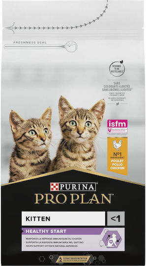 Pro Plan Kitten Healthy Start Ξηρά Τροφή για Ανήλικες Στειρωμένες Γάτες με Κοτόπουλο 3kg