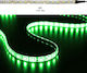 Adeleq LED Strip Power Supply 24V with Green Light Length 5m and 60 LEDs per Meter SMD5050