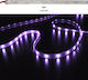 Adeleq Waterproof LED Strip Power Supply 12V RGB Length 5m and 30 LEDs per Meter SMD5050