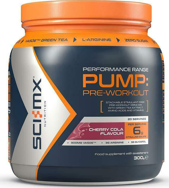 SciMX Pump Pre Workout 300gr Orange Soda Skroutz.gr