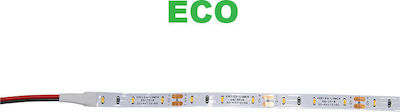 Adeleq Ταινία LED Τροφοδοσίας 12V με Θερμό Λευκό Φως Μήκους 5m και 60 LED ανά Μέτρο Τύπου SMD3014