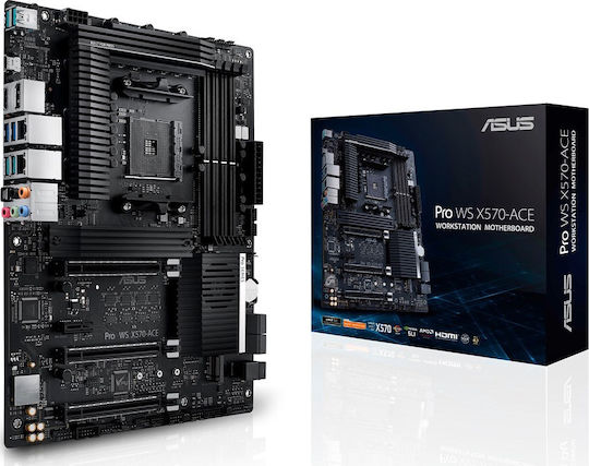 Asus Pro WS X570-ACE Motherboard ATX with AMD AM4 Socket