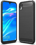 Hurtel Umschlag Rückseite Silikon Schwarz (Huawei Y5 2019 / Honor 8S - German translation: Huawei Y5 2019 / Honor 8S)