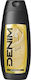 Denim Gold Bubble Bath Gel for Men with Almond and Chocolate Scent 400ml