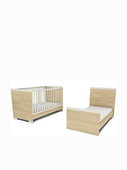 Casababy Κούνια Pure Oak για Στρώμα 70x140cm