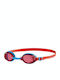 Speedo Jet 09298-C106J Γυαλιά Κολύμβησης Παιδικά με Αντιθαμβωτικούς Φακούς Κόκκινα/Μπλε Κόκκινα