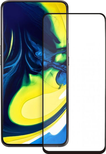 Vollkleber Vollflächig gehärtetes Glas (Galaxy A80)