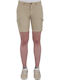 2nd Skin Damen Bermuda Damen Shorts - Bermudas Beige