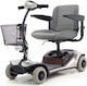 Shoprider Trendy 0811101 Инвалидна Количка Скутер Сгъваема 46см Сребриста