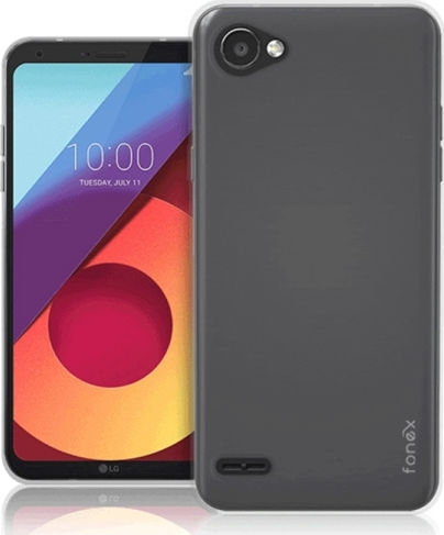 Fonex Back Cover Σιλικόνης 0.2mm Διάφανο (LG Q6)