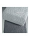 Down Town Home 871 Κουβέρτα Πικέ Υπέρδιπλη 230x260εκ. Light Grey