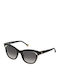 Carolina Herrera Women's Sunglasses with Black Plastic Frame and Black Gradient Lens SHE787 0700