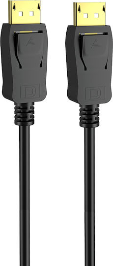 Powertech Cable DisplayPort male - DisplayPort male 2m (CAB-DP024)