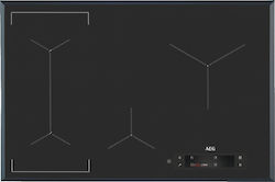 AEG Autonomous Cooktop with Induction Burners and Locking Function 78x52cm