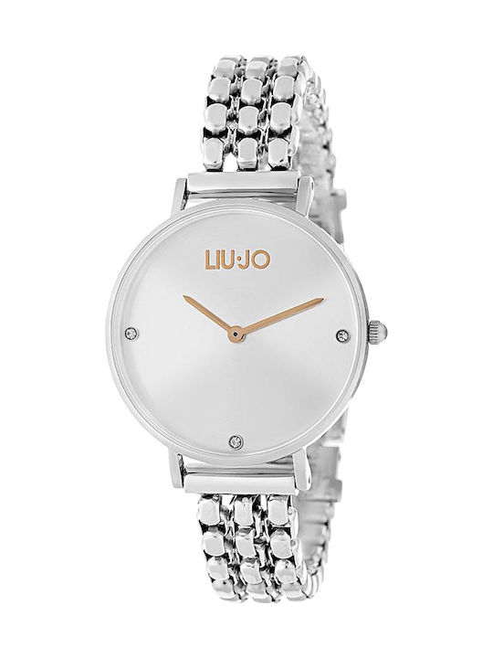 Liu Jo Framework Uhr mit Silber Metallarmband