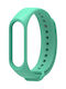 Curea Silicon cu Pin Turcoaz (Mi Band 3/Mi Smart Band 4) 3528103006043