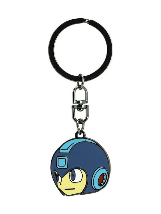 Abysse Keychain Megaman's head Metalic