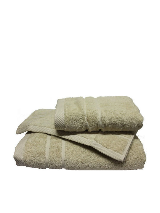 24home.gr Hand Towel Dora 40x60cm Sand Weight 6...