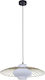 TK Lighting Rosso Pendant Light White with Socket E27