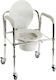 Alfa Care Economy Toilet Chair with Backrest AC-522WB