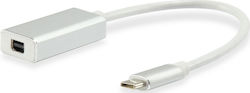 Equip 133457 USB-C male σε mini DisplayPort female