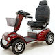 Shoprider DAKAR 889XLSBF 4WD TÜV Ready Folding Wheelchair Scooter with Simple Back Red