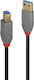 Lindy USB 3.0 Cablu USB-B - USB-A Negru 0.5m 36740