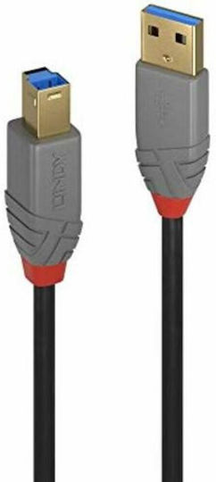 Lindy 5m USB 3.0 Cable A-Male to B-Male (36744)