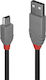 Lindy 2m USB 2.0 Cable A-Male to mini B-Male (36723)