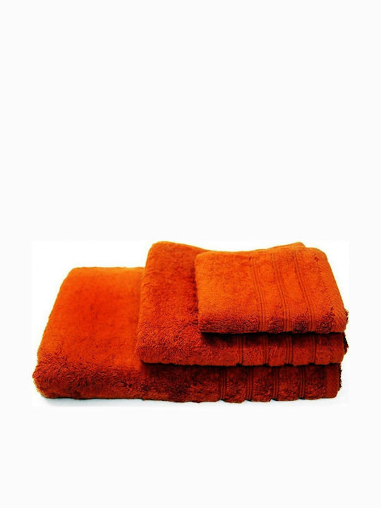 Anesis Pennie Face Towel 50x100cm Ceramic Red W...