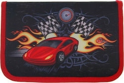 Next Car Pencil Case Full 1pcs with 1 Compartment Blue