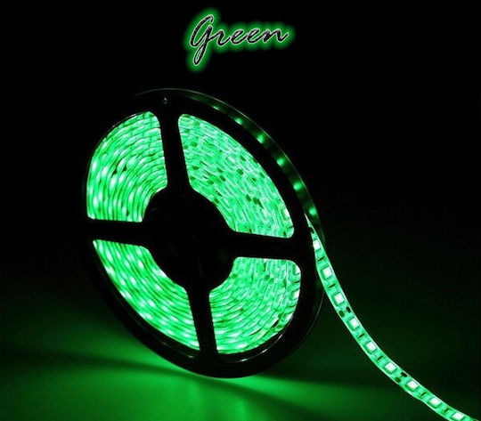 Atman Αδιάβροχη Ταινία LED 12V Πράσινο Φως 1m Τύπου SMD3528