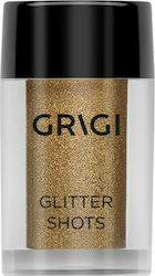 Grigi MakeUp Glitter Shots Сенки за очи в прахообразна форма с Златен цвят 3гр
