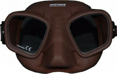 Pathos Diving Mask Falco Brown E1660