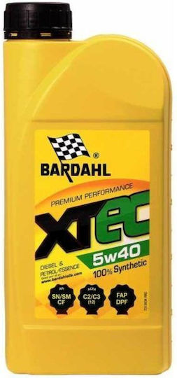 Bardahl XTEC Συνθετικό Λάδι Αυτοκινήτου 5W-40 1lt