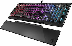 Roccat Vulcan 121 Aimo Гейминг Механична Клавиатура с Titan Linear превключватели и RGB осветление (Английски US)