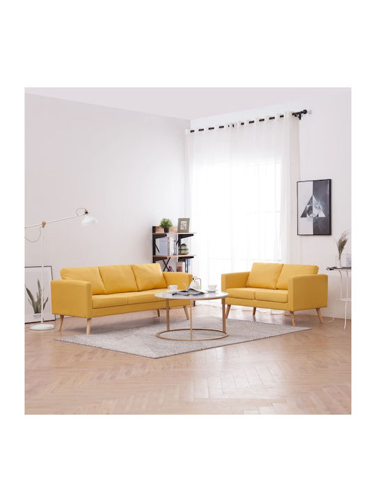 Living Room Furniture Set 3-Seater & 2-Seater Y...