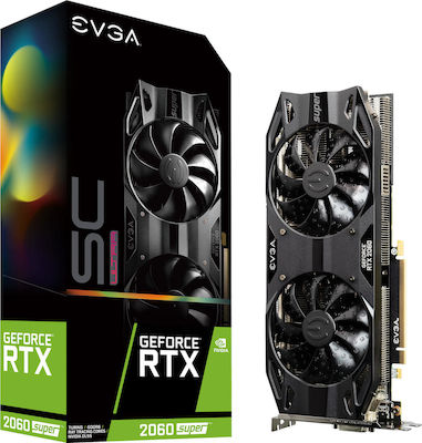 EVGA GeForce RTX 2060 Super 8GB GDDR6 SC Ultra Gaming Graphics Card