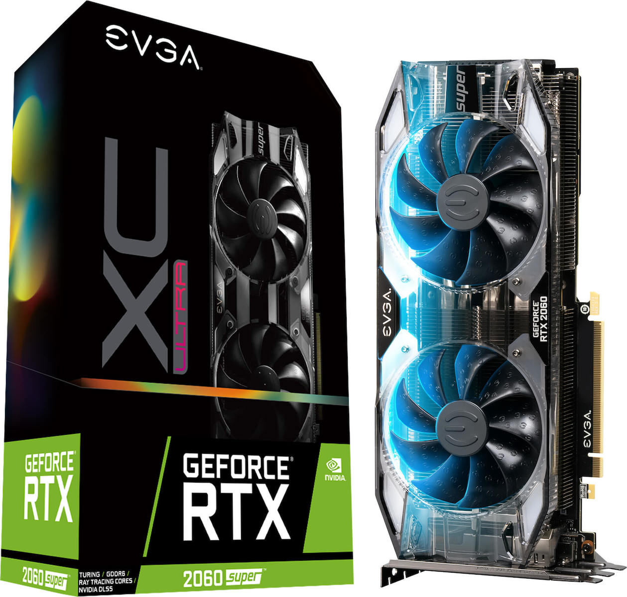 EVGA GeForce RTX 2060 Super 8GB XC Ultra Gaming (08G-P4-3163-KR ...