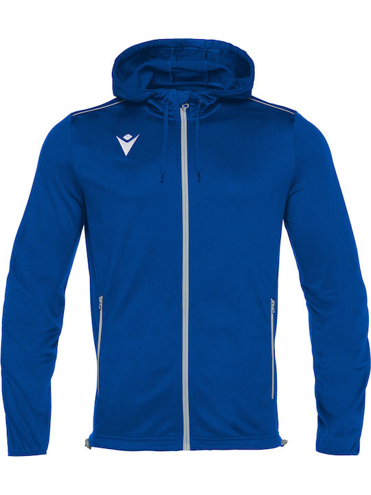 Macron Freyr Sweatshirt with Hood Blue