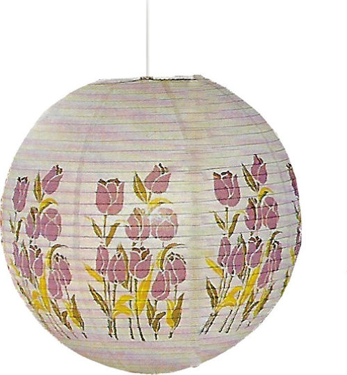 Starlight Kids Single Ceiling Light Tulips Pink