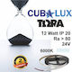Cubalux Ταινία LED Ψυχρό Λευκό 5m SMD2835 24V