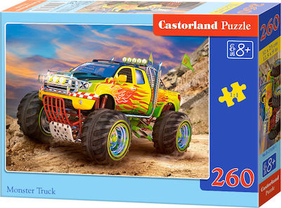 Kids Puzzle Monster Truck for 8++ Years 260pcs Castorland