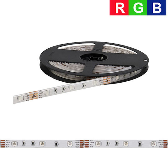 Power Led Ταινία LED 2RLS144RGB2024 24V RGB Φως 5m Τύπου SMD5050